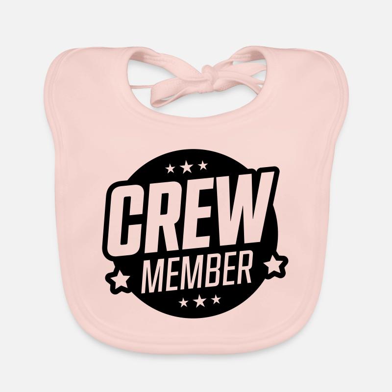 crew member Organic Baby Bibs