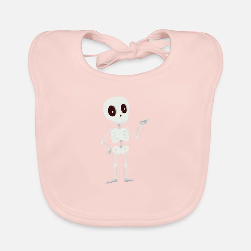 Skelett Baby Bio-Lätzchen