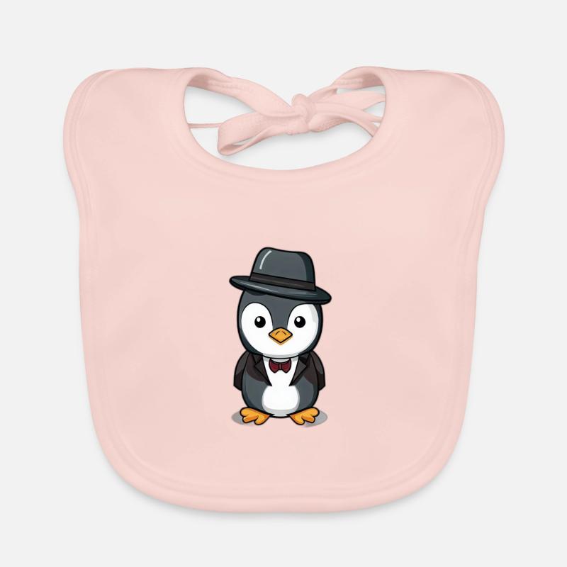 Pinguin Baby Bio-Lätzchen