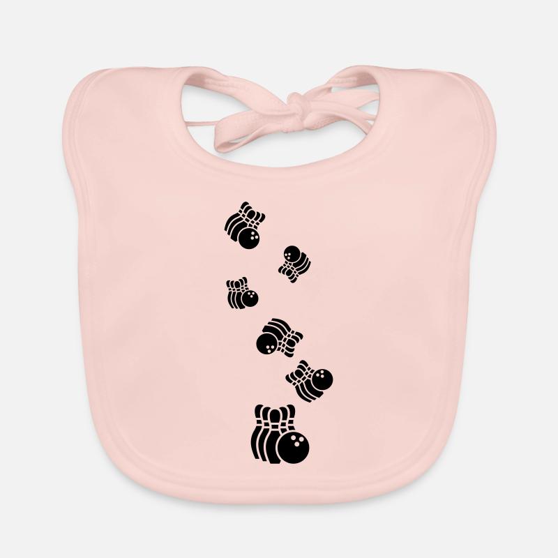 Icône de cône de cône Bavoir bio Bébé