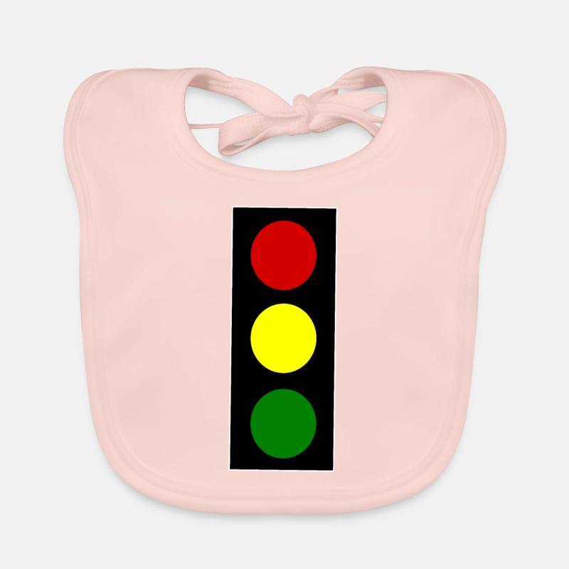Traffic light Organic Baby Bibs