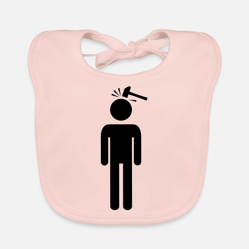 Tête de marteau Bavoir bio Bébé