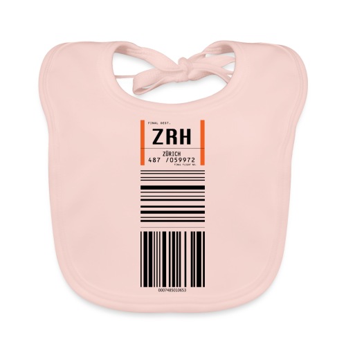 ZRh - Flughafen Zürich - Baby Bio-Lätzchen
