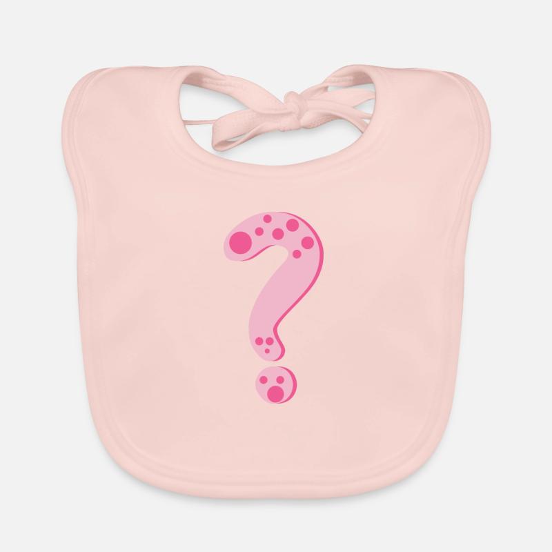 Question mark Organic Baby Bibs