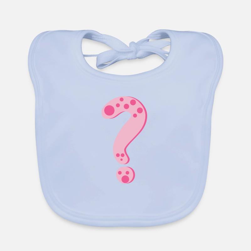 Question mark Organic Baby Bibs