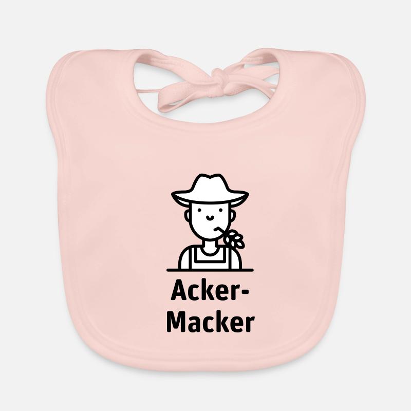 Acker-Macker 2-farbig Baby Bio-Lätzchen