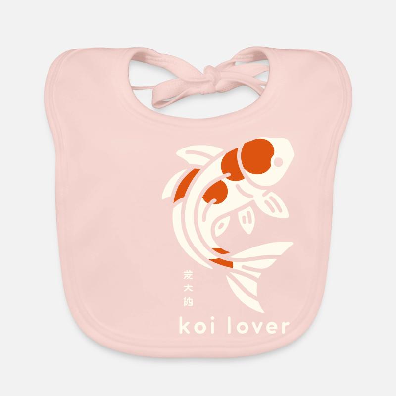 Koi Lover Baby Bio-Lätzchen