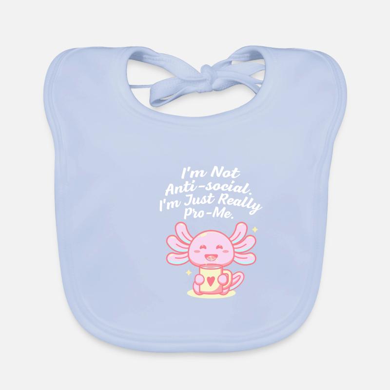 Je suis introverti positif positif Zi Bavoir bio Bébé