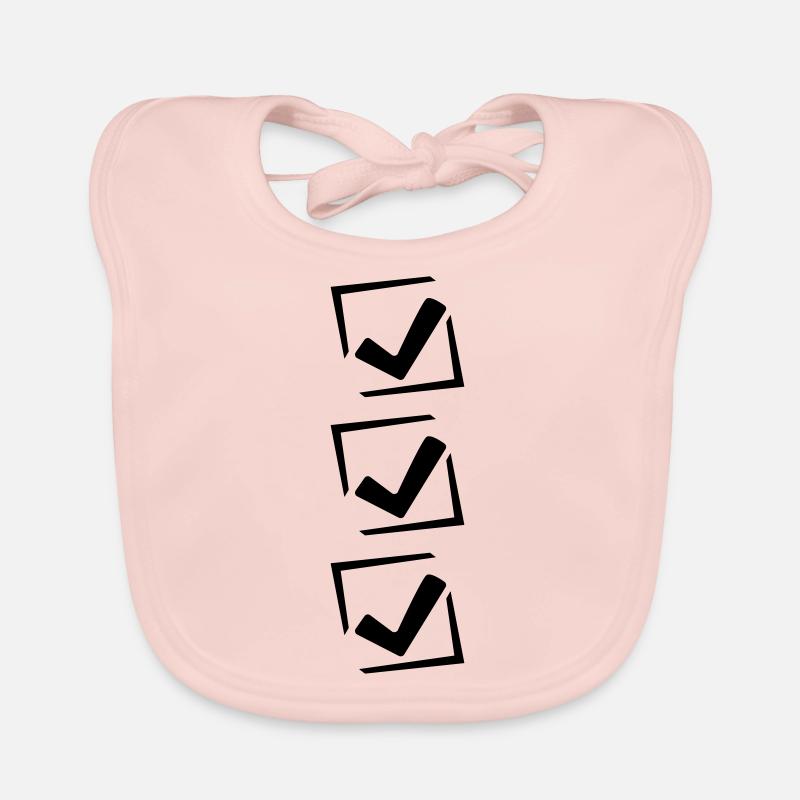 Haken 3 Design Bavoir bio Bébé