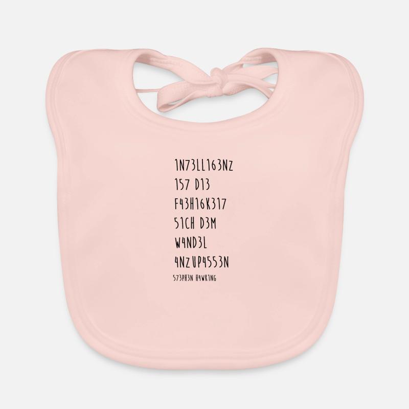 Intelligence is the ability .. Organic Baby Bibs