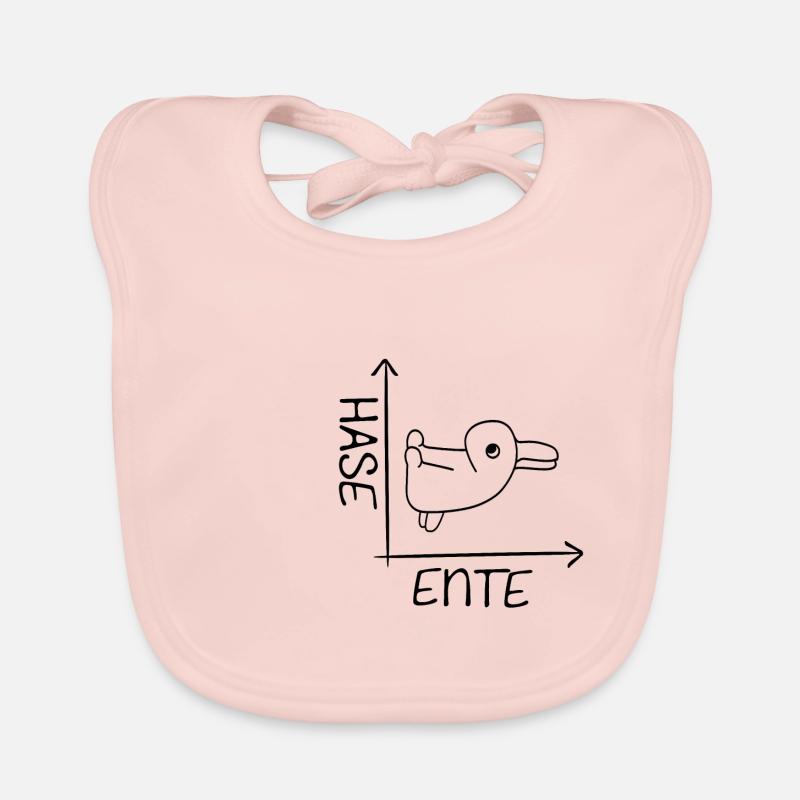 Hase oder doch Ente? Das Leben hat oft zwei Seiten Baby Bio-Lätzchen