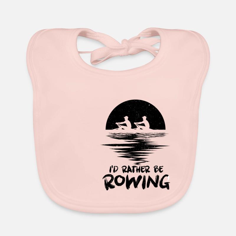 Rowing Rowing Rowing Organic Baby Bibs