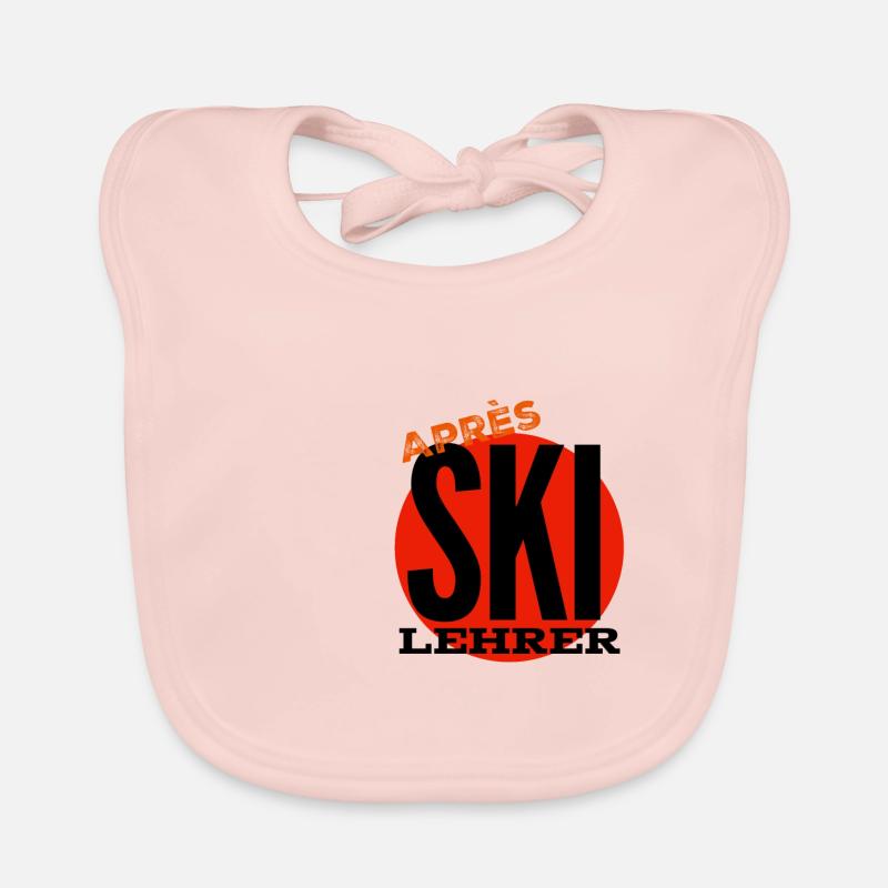 Apres ski instructor Organic Baby Bibs