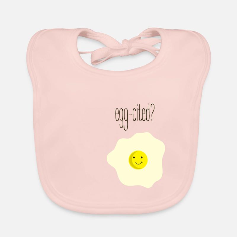 Œuf cité Bavoir bio Bébé