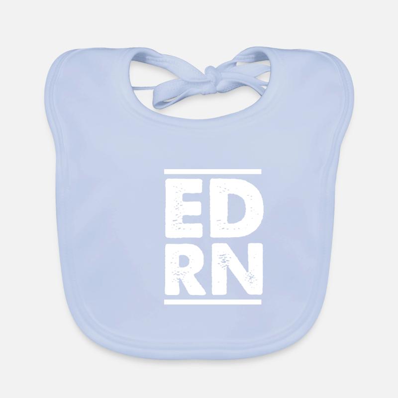 Infirmière notée Bavoir bio Bébé