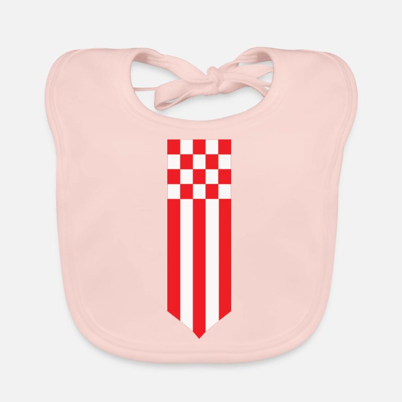 Brabant kurze Streamer def Baby Bio-Lätzchen