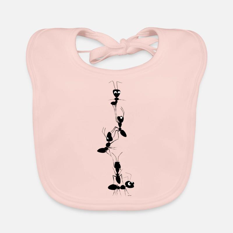 Ants Organic Baby Bibs