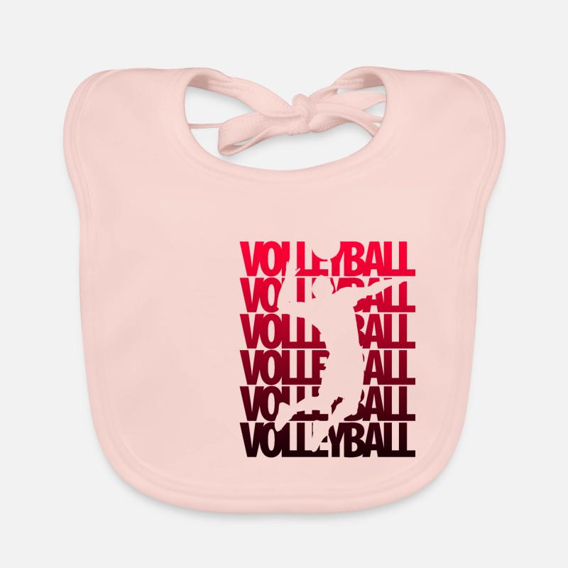 Équipe de volleyball Bavoir bio Bébé