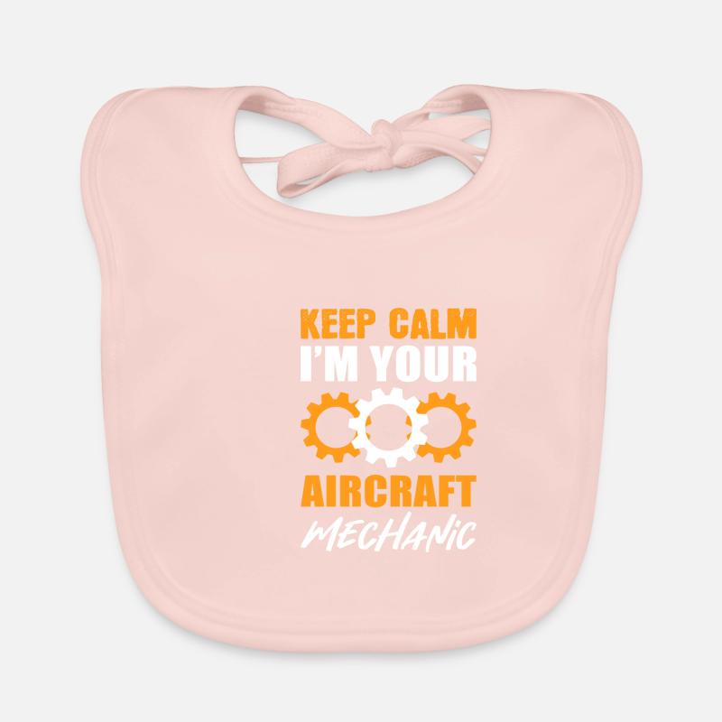 Keep quiet Maintenance Technician Gift Organic Baby Bibs