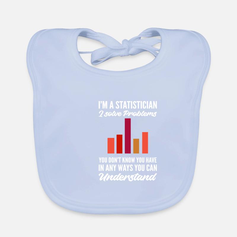 I solve problems Mathematical statistician Gesc Organic Baby Bibs