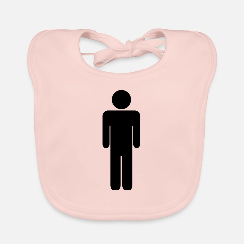 Mann Baby Bio-Lätzchen