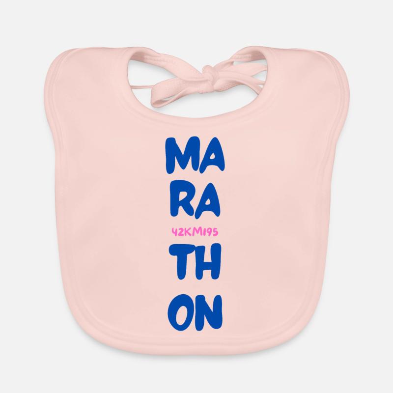 Mara 42.195 thon Bavoir bio Bébé
