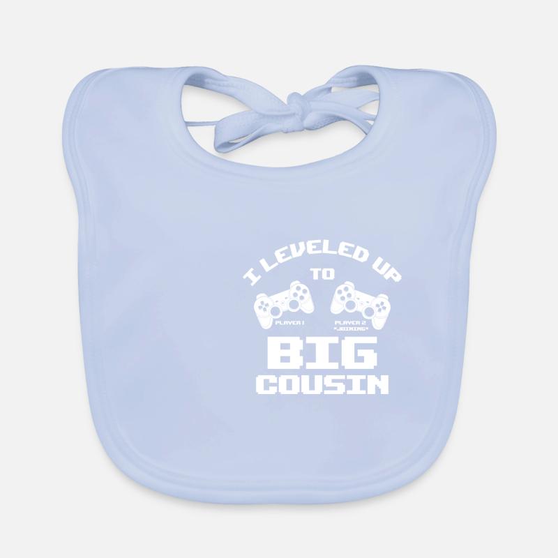 Ich Bin Zum Big Cousin Gaming Controller Baby Bio-Lätzchen
