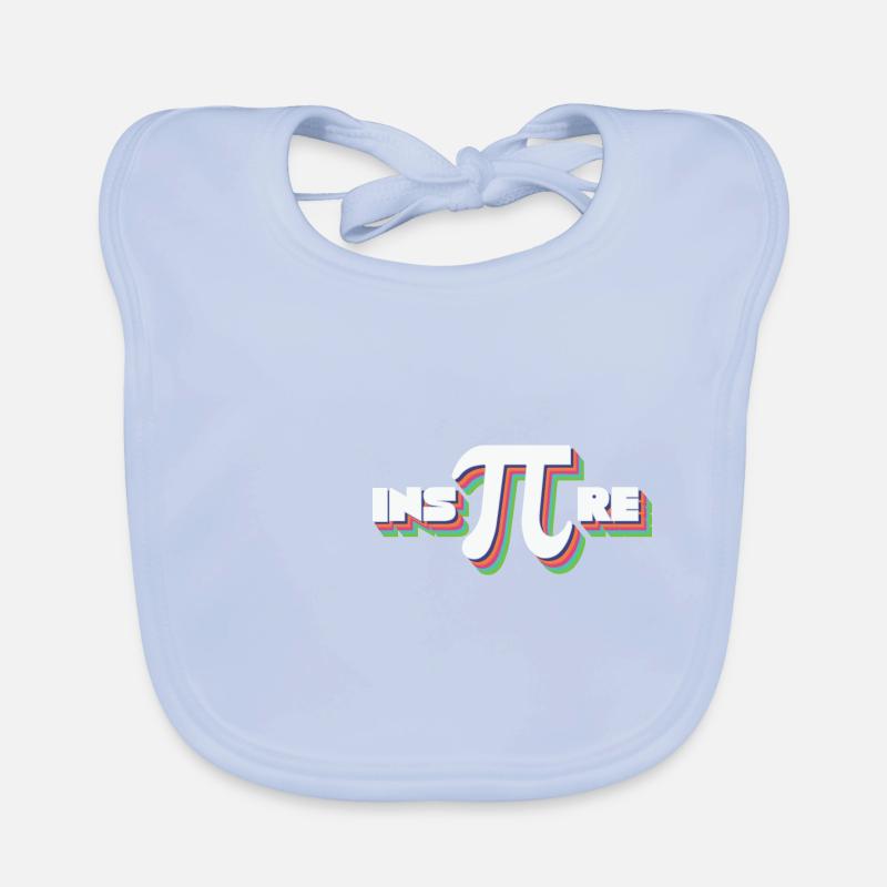 Math Teacher Inspire Pii Baby Bio-Lätzchen