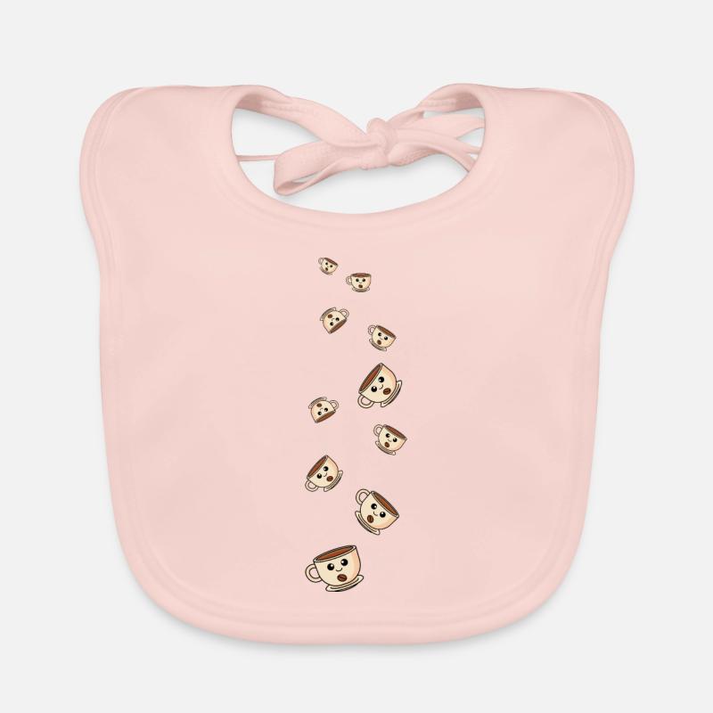 Kaffee Comic Baby Bio-Lätzchen