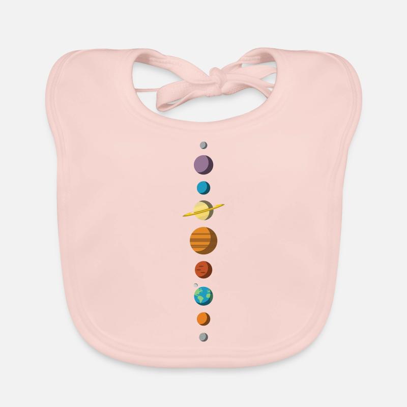 Solar system Organic Baby Bibs