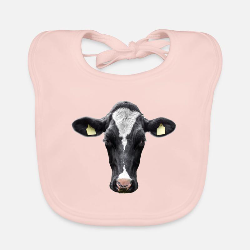 Vache stupide Bavoir bio Bébé