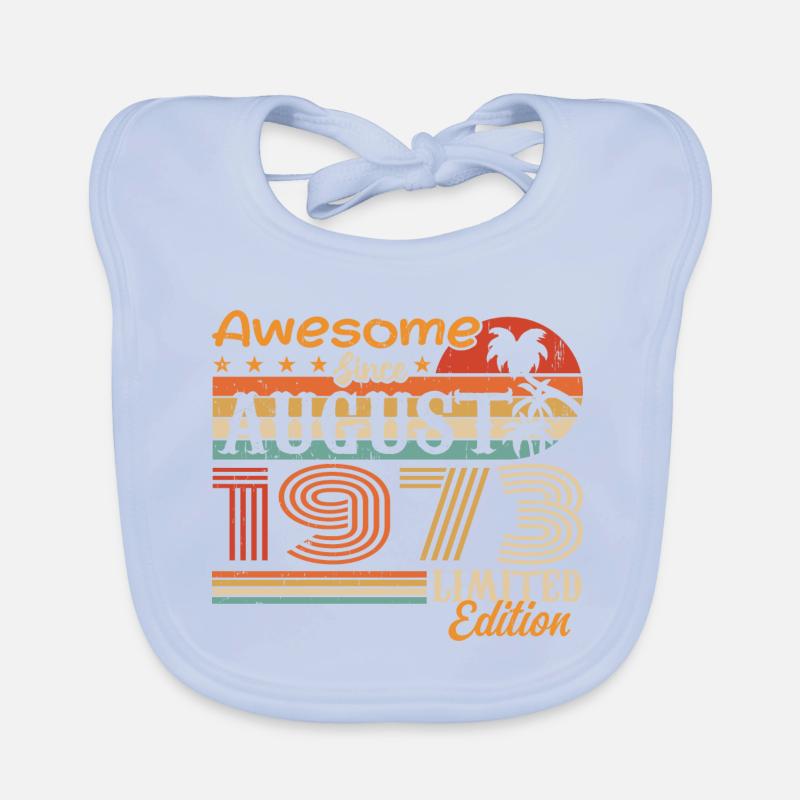 1973 August Geschenkidee August 1973 Baby Bio-Lätzchen