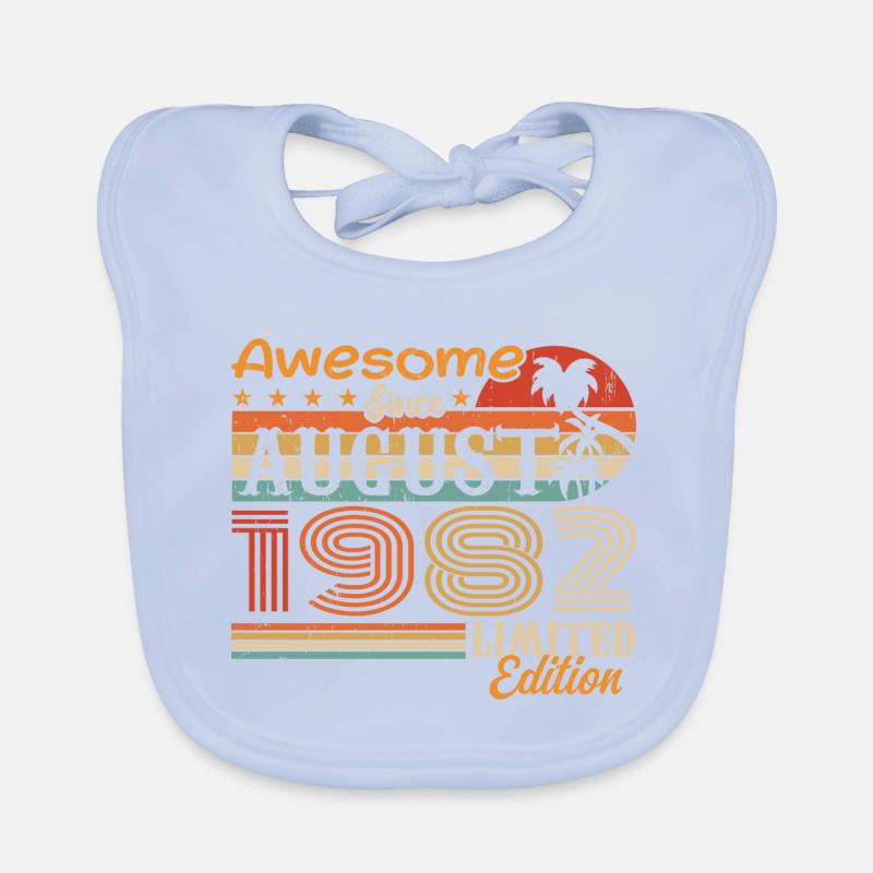 1982 August Geschenkidee August 1982 Baby Bio-Lätzchen