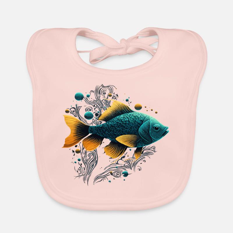 Poisson de compagnie Bavoir bio Bébé