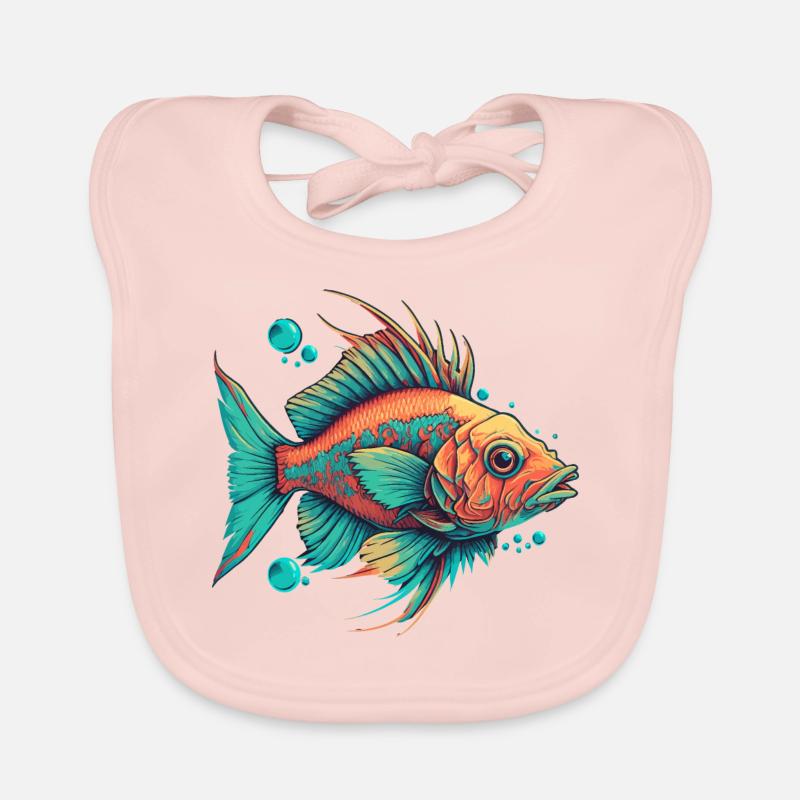 Fisch Baby Bio-Lätzchen