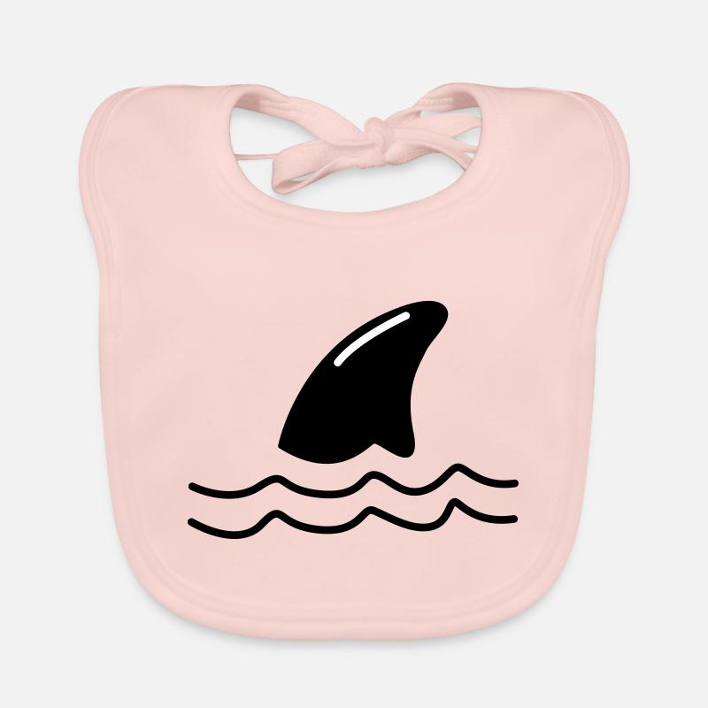 Aileron de requin Bavoir bio Bébé