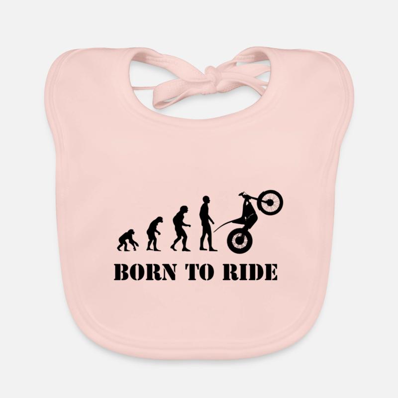 Trial Evolution Born to ride Baby Bio-Lätzchen