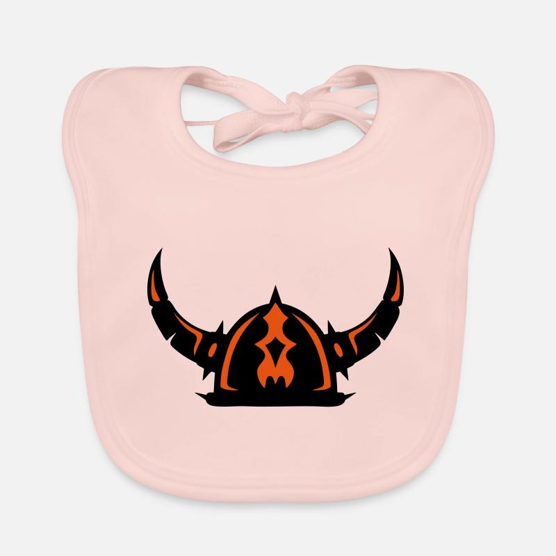 Wikingerhelm Baby Bio-Lätzchen