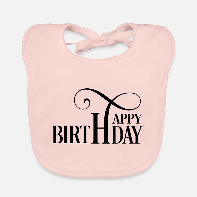 Happy Birthday Baby Bio-Lätzchen