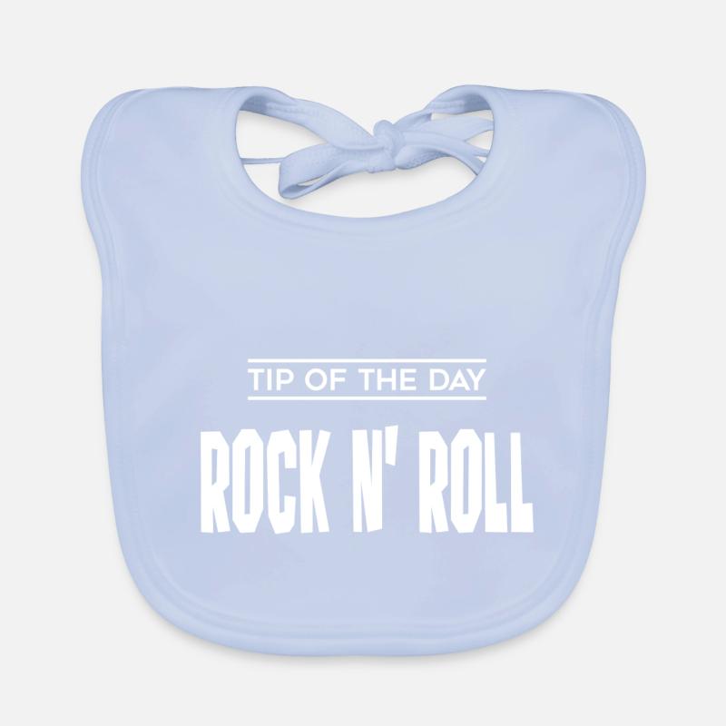 Astuce du jour rock n roll Bavoir bio Bébé