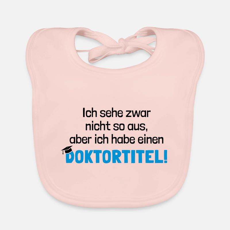 PhD title funny saying PhD student PhD thesis Organic Baby Bibs