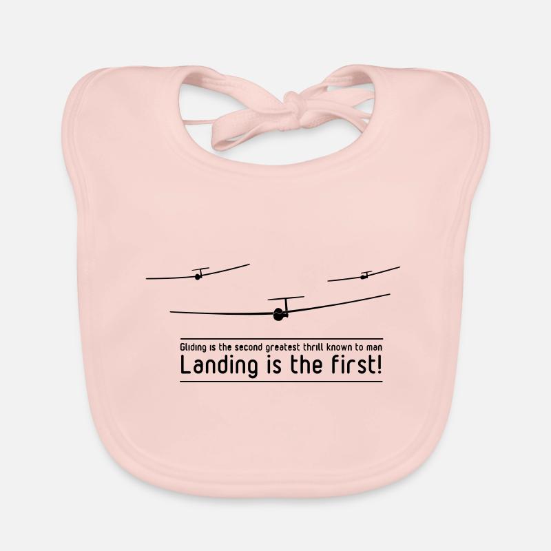 Glider glider glide gift tshirt Organic Baby Bibs