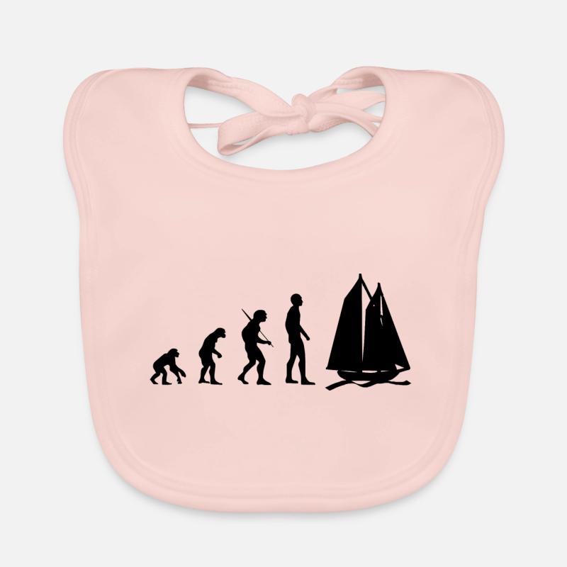 Sail Evolution - Sail Evolution sailboat sailing Organic Baby Bibs