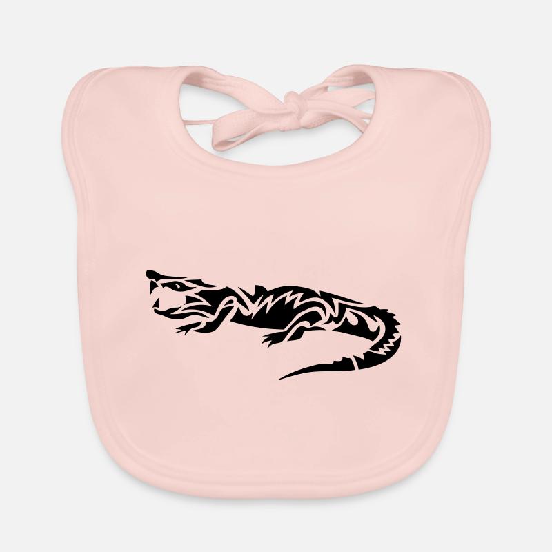 Stammeskrokodil 402 Baby Bio-Lätzchen