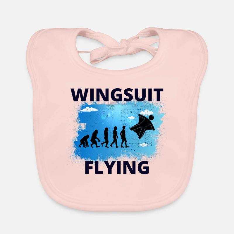 Wingsuit volant Base Jumping Skydiving Evolution Bavoir bio Bébé