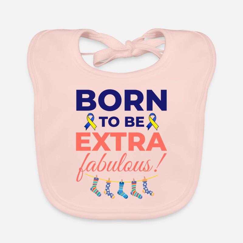 Down-Syndrom-Bewusstsein Extra fabelhaft Baby Bio-Lätzchen