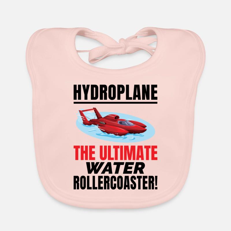 Hydroplane, Boat Racing, Rollercoaster Adventure, Bavoir bio Bébé