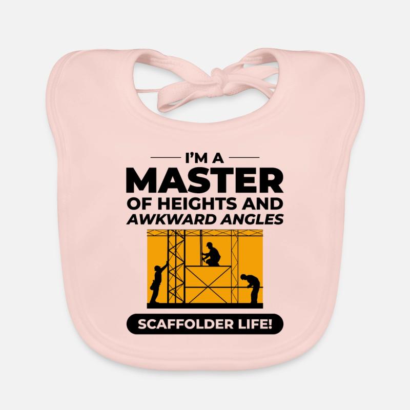 Scaffolder Scaffold Builder Scaffolding Platform Organic Baby Bibs