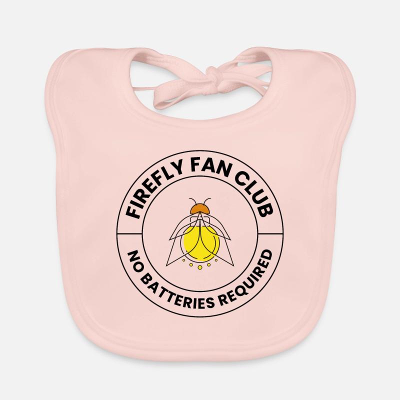 Fireflies Firefly Lightning Bug Insect Collector Organic Baby Bibs
