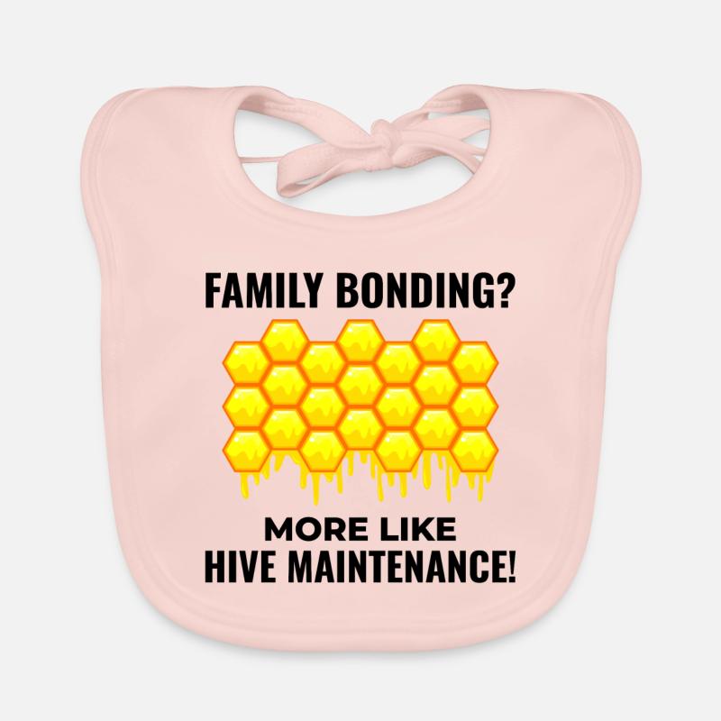 Honeybee Dad Beekeeper Apiculture Insect Collector Bavoir bio Bébé
